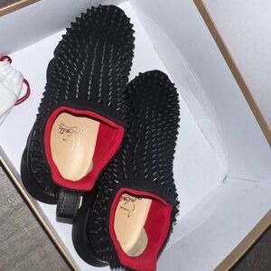 Christian louboutin spike sneaker
